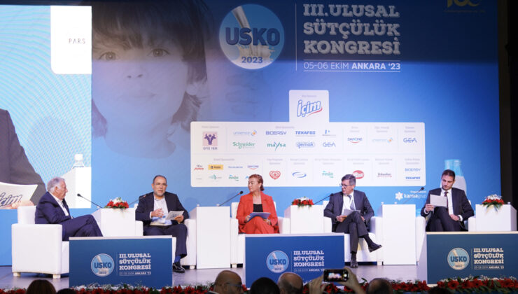 Ak Gıda İçim Süt CEO’su Ali Sözen, Ulusal Sütçülük Kongresi’nde konuştu