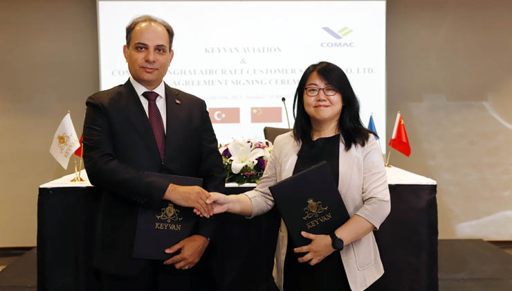 Cumhuriyetin 100. yılında Türkiye’den Çin’e havacılık hizmeti ihracatı
