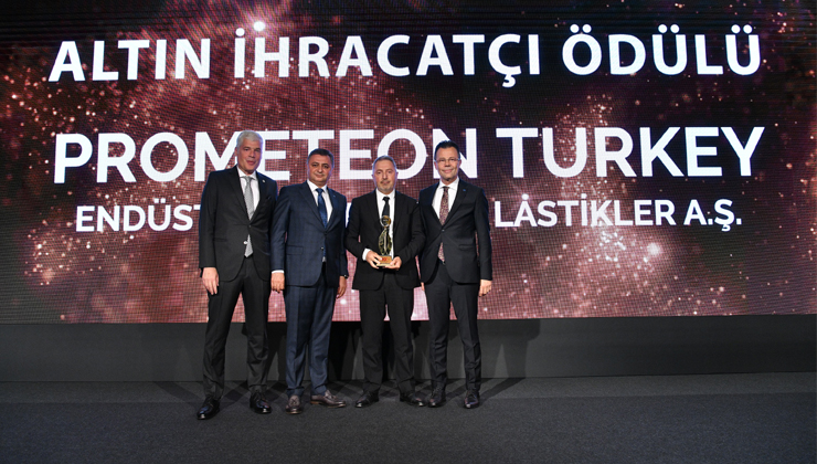 Prometeon Türkiye ihracat başarısını taçlandırdı