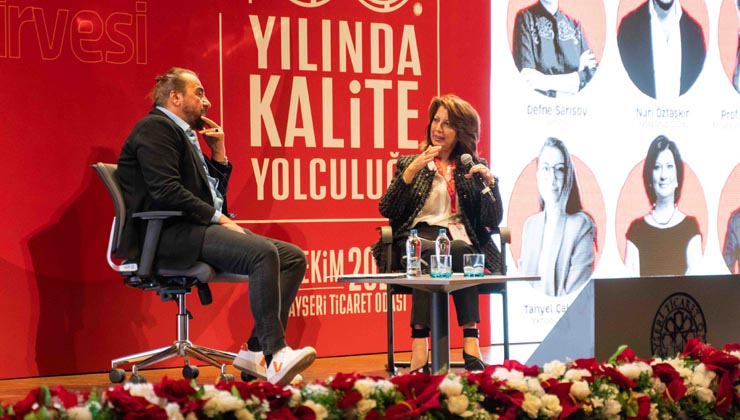 Yataş Grup CEO’su Öztaşkın, 9. Erciyes Mükemmellik Zirvesi’nde konuştu