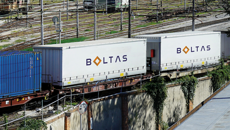 Demiryoluyla liman bağlantılı kombine taşımacılık 12,3 milyon tona ulaştı