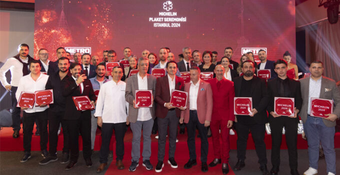 Michelin Rehberi seçkisine giren restoranlara plaket
