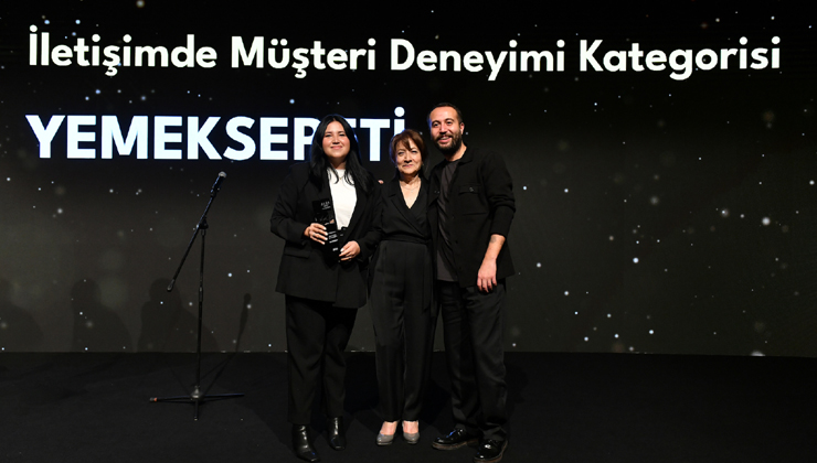 Alfa Awards’tan Yemeksepeti’ne “Customer Brand” ödülü