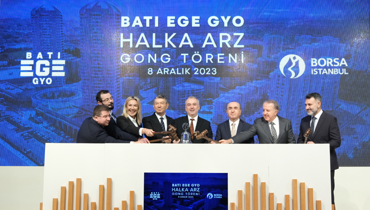 Borsa İstanbul’da gong Batı Ege GYO için çalındı