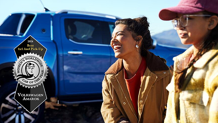 Kadınların da tercihi Volkswagen Amarok!