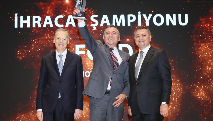 Otomotivde İhracatın Şampiyonları ödül aldı