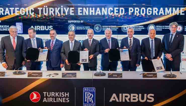 Rolls-Royce ve Türk Hava Yolları stratejik ortaklıklarını güçlendiriyor
