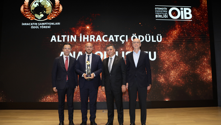 Anadolu Isuzu İhracat Ödüllerine Bir Yenisini Daha Ekledi