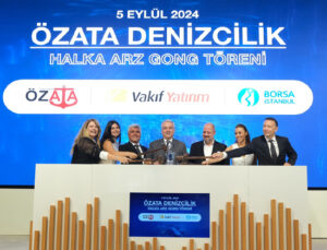 Borsa İstanbul’da gong Özata Denizcilik için çaldı