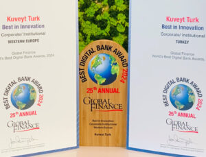 Kuveyt Türk’e ‘Batı Avrupa ve Türkiye’nin En İnovatif Bankası’ ödülü