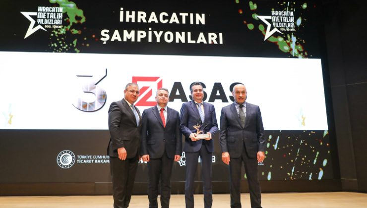 ASAŞ 2024 yılında da ihracat şampiyonları arasında