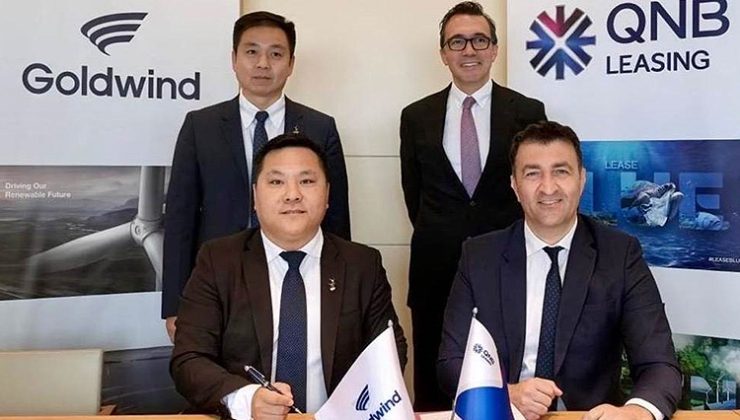 QNB Leasing ve Goldwind’den güçlü iş birliği