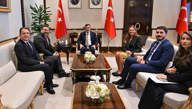 Cevdet Yılmaz, Mikheil Lomtadze’yi kabul etti