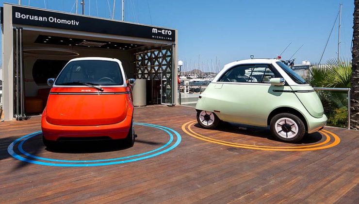 Microlino ikonik tasarımıyla Bodrum Yalıkavak Marina’da